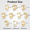 No Piercing Earrings Helix Cuff Earrings Clip on Cartilage