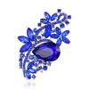 Wedding Bridal Big Crystal Rhinestone Bouquet Brooch Pin