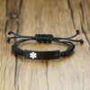 VNOX Type 1 Diabetes Braided Rope Emergency Emergency Medical Alert