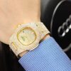 Luxury Mens/Womens Unisex Crystal Watch Bling Iced-Out