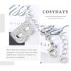Rhinestone Chain Bikini Crystal Belly Chain Sliver Letter