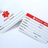 VNOX "NUT Allergy Stamped Medical Symbol