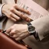 LIGE Casual Leather Watch Analog Quartz Watch