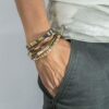 Wakami Earth Charm Bracelet Set of 4 | Handmade Boho Jewelry