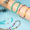 Choker Necklace Colorful Choker Necklace Chain