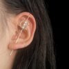 Wrap Crawler Hook Earrings 4 Pieces