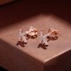 K Initial Earrings, Alphabet Earrings for Girls
