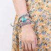 YGLINE Handmade Wrap Bracelet Turquoise