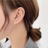 Wrap Crawler Hook Earrings Draping Chain Stud