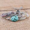 YGLINE Handmade Wrap Bracelet Turquoise