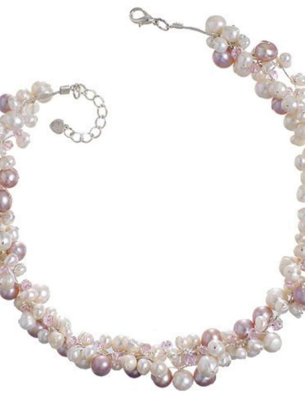 Chuvora Genuine Pink Cultured Fresh Water Pearl