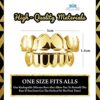 24K Plated Gold Grillz for Men and Women