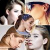 Silver Cuff Wrap Crawler Hook Earrings Zirconia