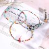 Hicarer 6 Pieces Women Bohemian Necklaces