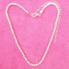 EFTOM 1 Row Silver Rhinestone Choker Necklace