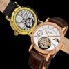 Akribos XXIV Men's AK493 Diamond Encrusted Mechanical Tourbillon Watch – Luxury at its Best