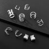 Cuff Helix Cartilage Clip On Wrap Earrings Fake Nose Ring
