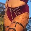 Rhinestone Body Chain Crystal Sexy Layered Waist Chain