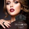 Silicone Ring Oval Diamond Women's Rubber Engagement Bands