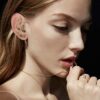 Ear Wrap Crawler Hook Earrings, 14K Gold
