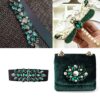 Rhinestone Green DONGZHOU 82 pcs Blue Zircon Mixed