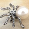 Alilang Gunmetal Tone Shine Clear Crystal