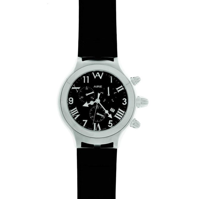 Aire Parlay Swiss Made Chronograph Over-Sized Mens Watch