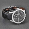 Jaquet Droz Men's  'GrandeSecond' Grey Côtes de Genève
