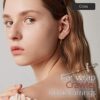 Gold Simple Hypoallergenic Women Crawler Earrings