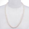 PAVOI Sterling Silver White Freshwater Cultured Pearl Necklace