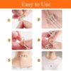 6 Pack Layered Necklace Spacer Clasp, 3 Strand Necklace