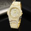 Luxury Mens/Womens Unisex Crystal Watch Bling Iced-Out