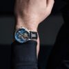 Agelocer Men's Watch Luxury Double-Sided Hollow Transparent caseback