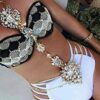 Bikini Necklace Waist Body Chain Crystal