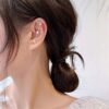Wrap Crawler Hook Hypoallergenic Stud Earrings Set