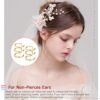 18 Pairs Ear Cuff, Roctee 6 Styles Cartilage Clip On Earrings