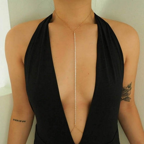 Get Ready to Turn Heads with Boho Layered Body Chain - Featuring Gold Crystal Waist Stomach Bikini Chains and Rhinestone Accents for a Sexy and Attractive Look! Perfect for Women of All Ages Who Want to Elevate Their Style and Add a Touch of Glam to Any Outfit.