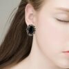 BriLove Victorian Style Clip On Earrings for Women