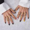GoldChic Initial Letter Open Ring: Personalize Your Style