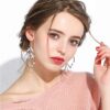 12 Pairs Drop Dangle Earrings boho Fashion Jewelry