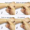 Milakoo Womens Gold Stainless Steel Bracelet 8MM Plain Polished