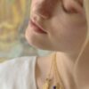 Ben-Amun Jewelry "Gold and Pearl" Multi-Row Necklace