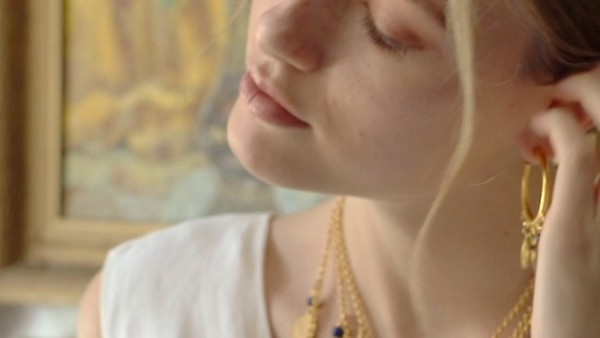 Ben-Amun Jewelry "Gold and Pearl" Multi-Row Necklace