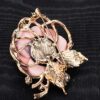 Treeable Rose Brooch Pin for Women and Men