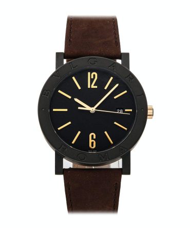 BVLGARI Automatic Black Dial Watch