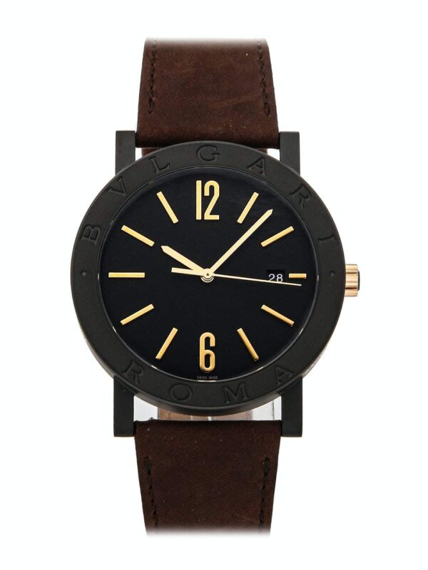 BVLGARI Automatic Black Dial Watch