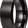 THREE KEYS JEWELRY Nature Tungsten Carbide Mens
