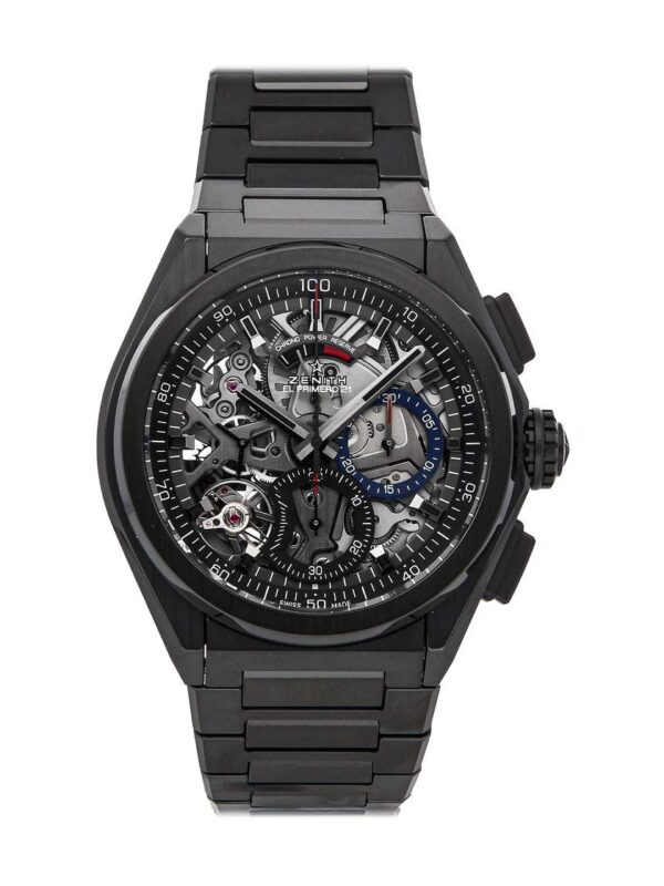 Automatic Skeleton Dial Watch Zenith Defy Mechanical