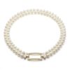 14k Yellow Gold Square Shape Illusion White