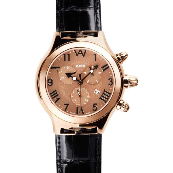 Aire Parlay Swiss Made Chronograph Over-Sized Mens Watch